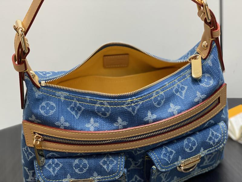 Louis Vuitton Monogram Denim Vintage Bag Blue M44464