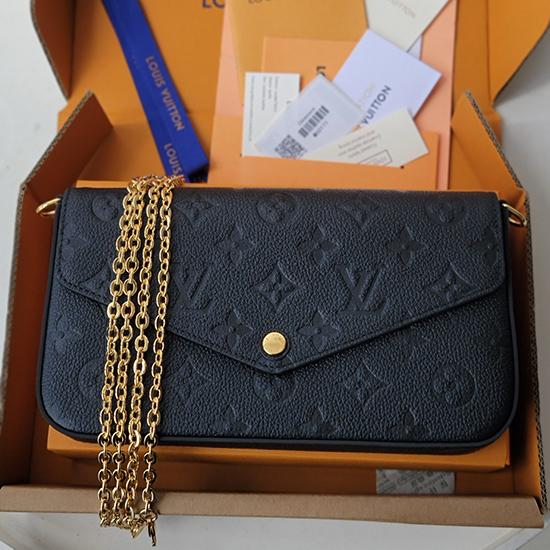 Louis Vuitton Pochette Felicie Black M82477