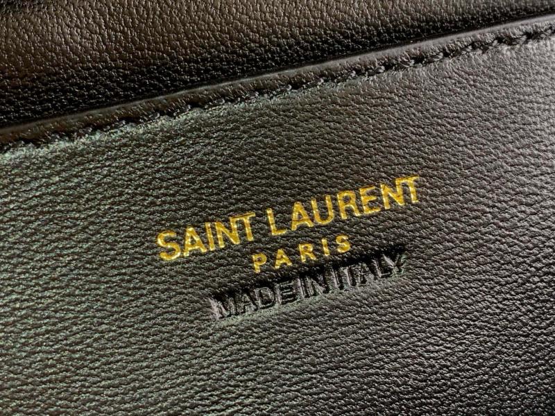 Saint Laurent Patent Gaby Vanity Bag Burgundy 7667311