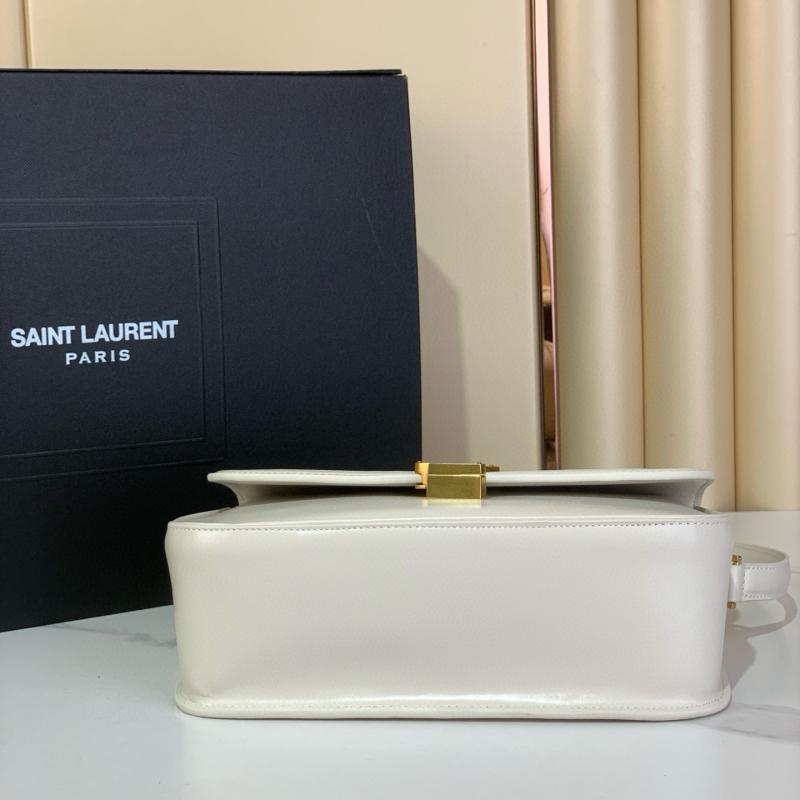 Saint Laurent Solferino Medium Bag White 832330