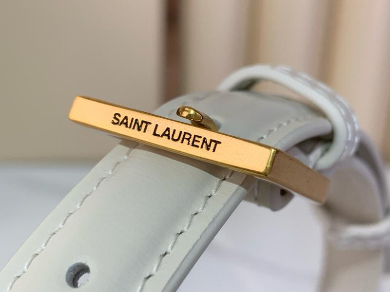 Saint Laurent Solferino Medium Bag White 832330