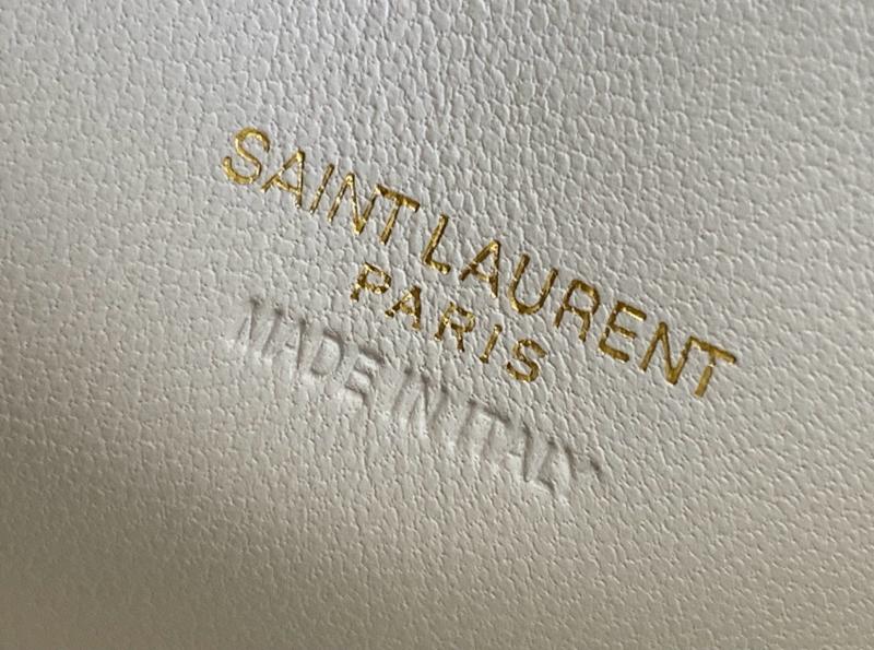 Saint Laurent Solferino Medium Bag White 832330