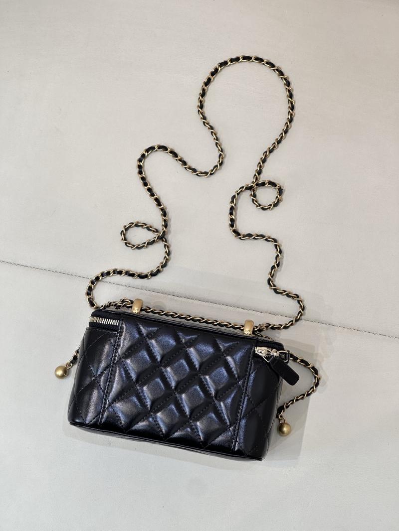 Small Chanel Vanity With Chain Black AP3651