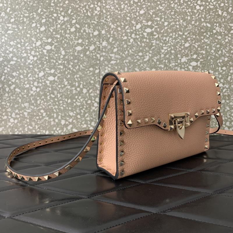 Valentino Small Rockstud Cross body bag Pink V0181