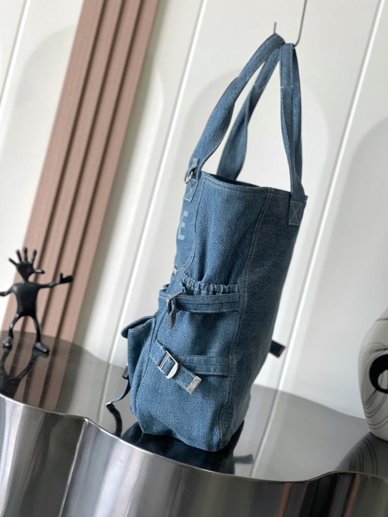 Celine Denim Tote Bag Blue 116072