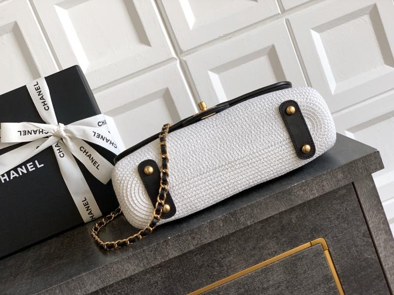 Chanel Flap Bag White AS82201