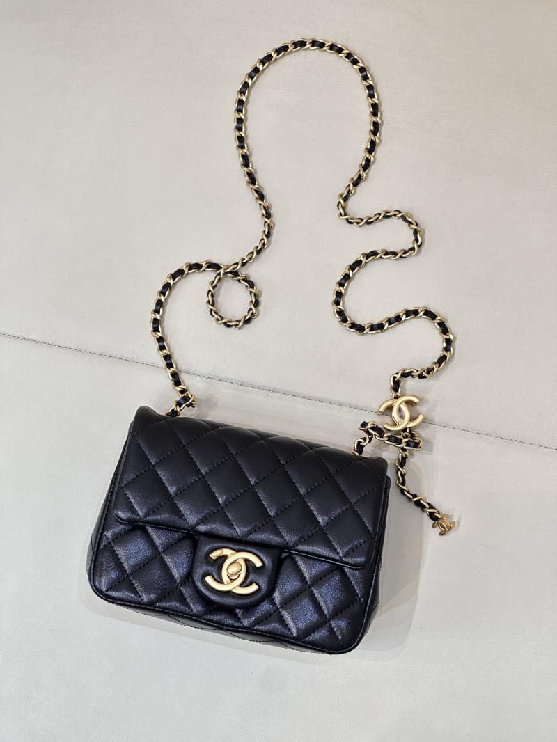 Chanel Mini Flap Bag Black AS5758