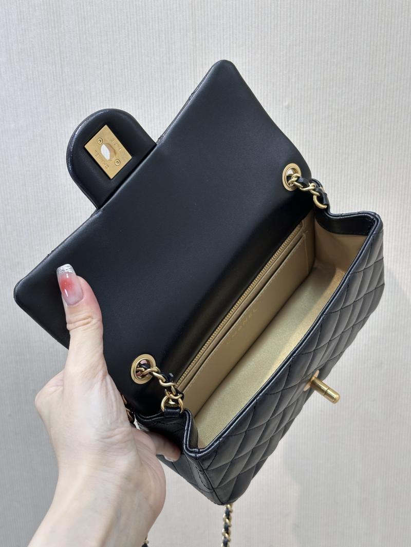 Chanel Mini Flap Bag Black AS5758