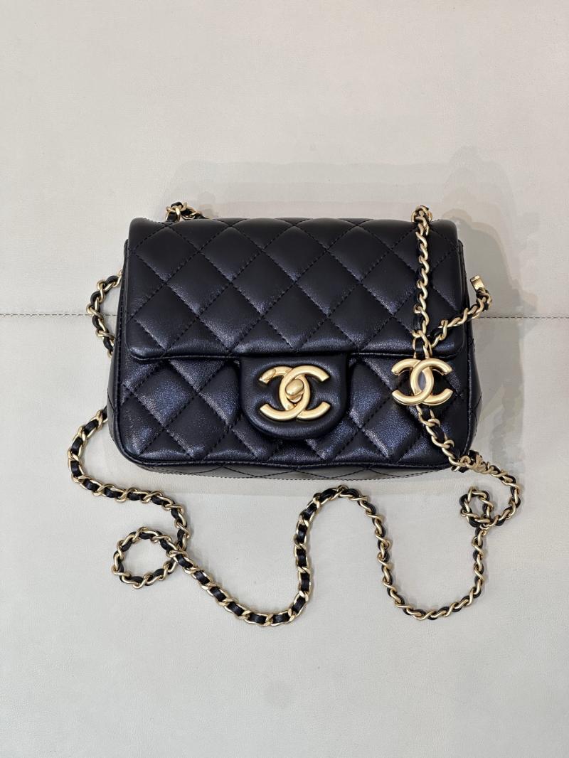 Chanel Mini Flap Bag Black AS5758