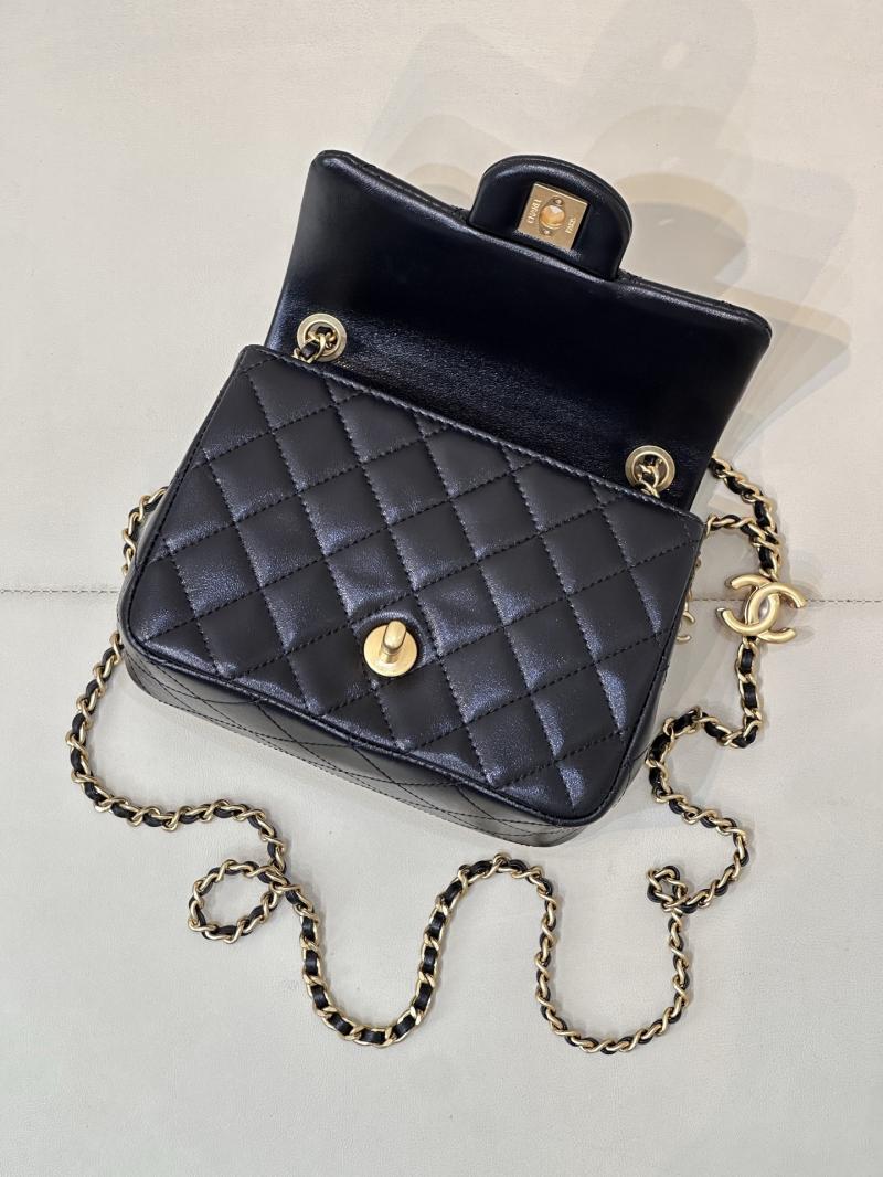 Chanel Mini Flap Bag Black AS5758