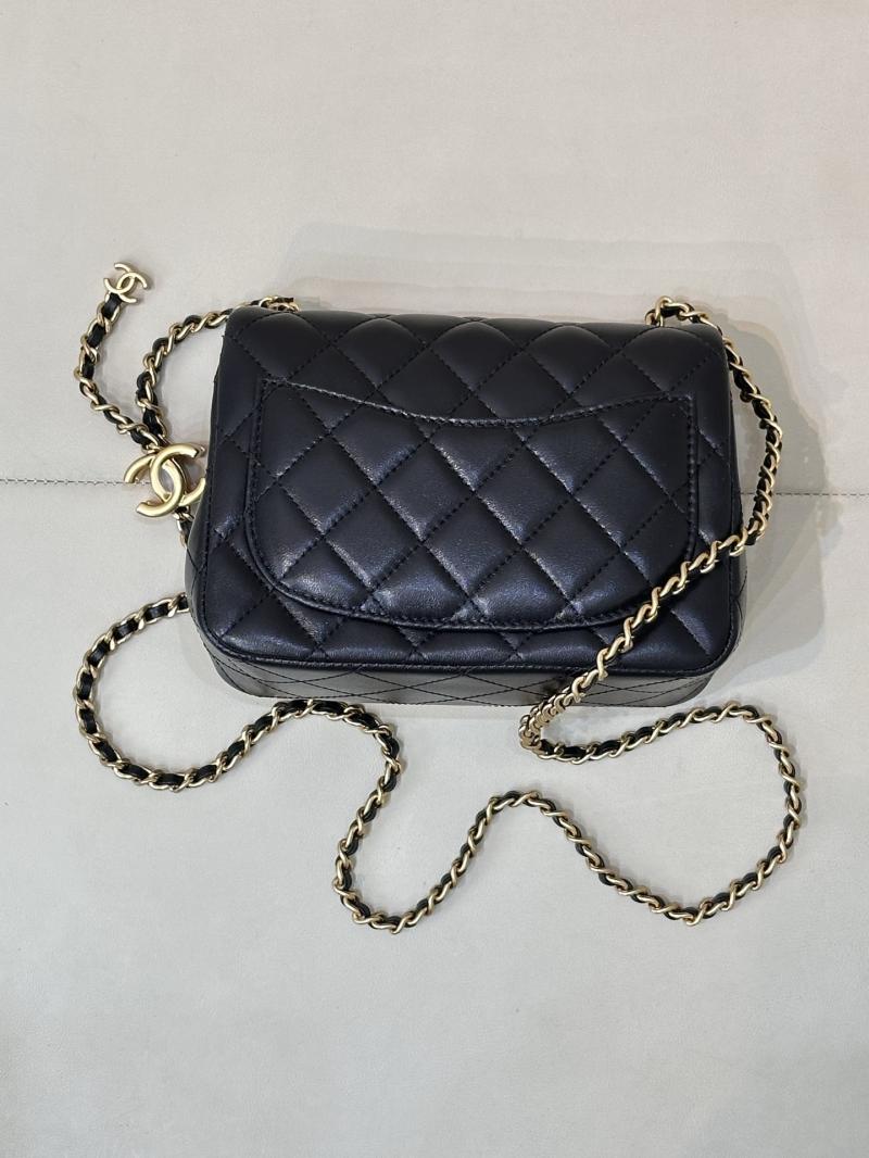 Chanel Mini Flap Bag Black AS5758