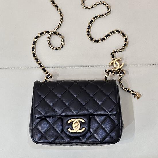 Chanel Mini Flap Bag Black AS5758