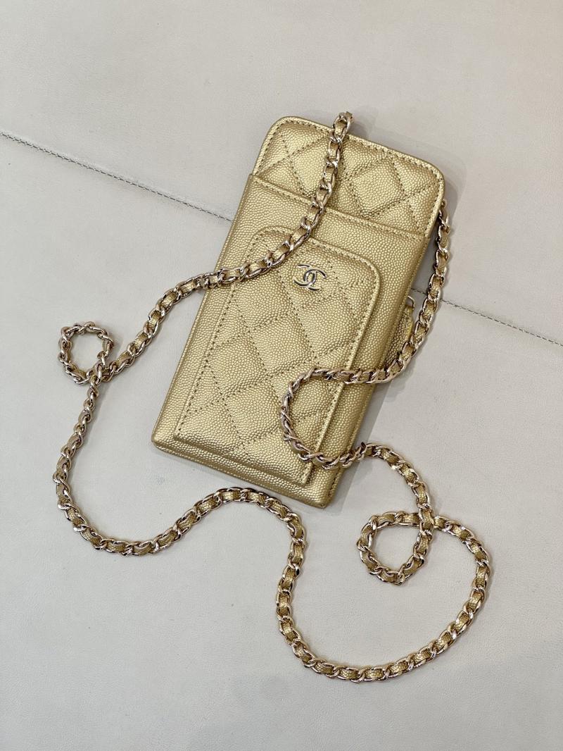 Chanel Phone Bag Gold AP0990