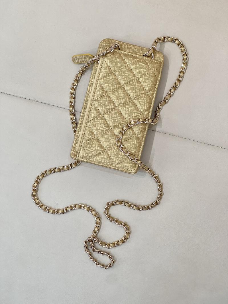 Chanel Phone Bag Gold AP0990
