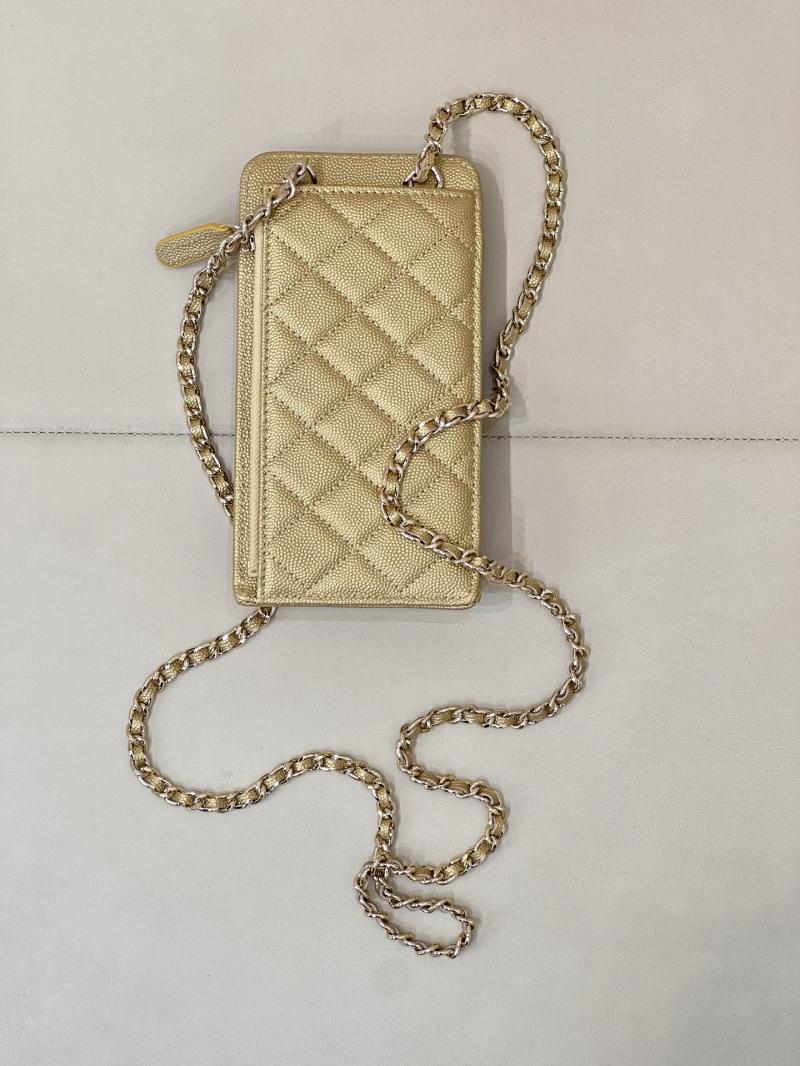 Chanel Phone Bag Gold AP0990
