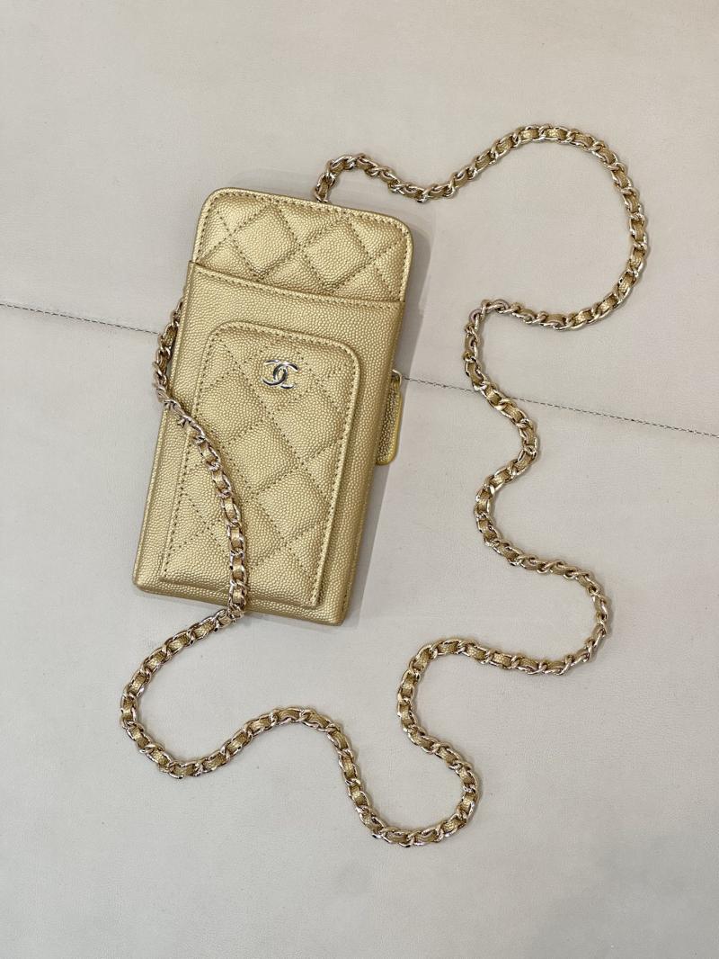 Chanel Phone Bag Gold AP0990