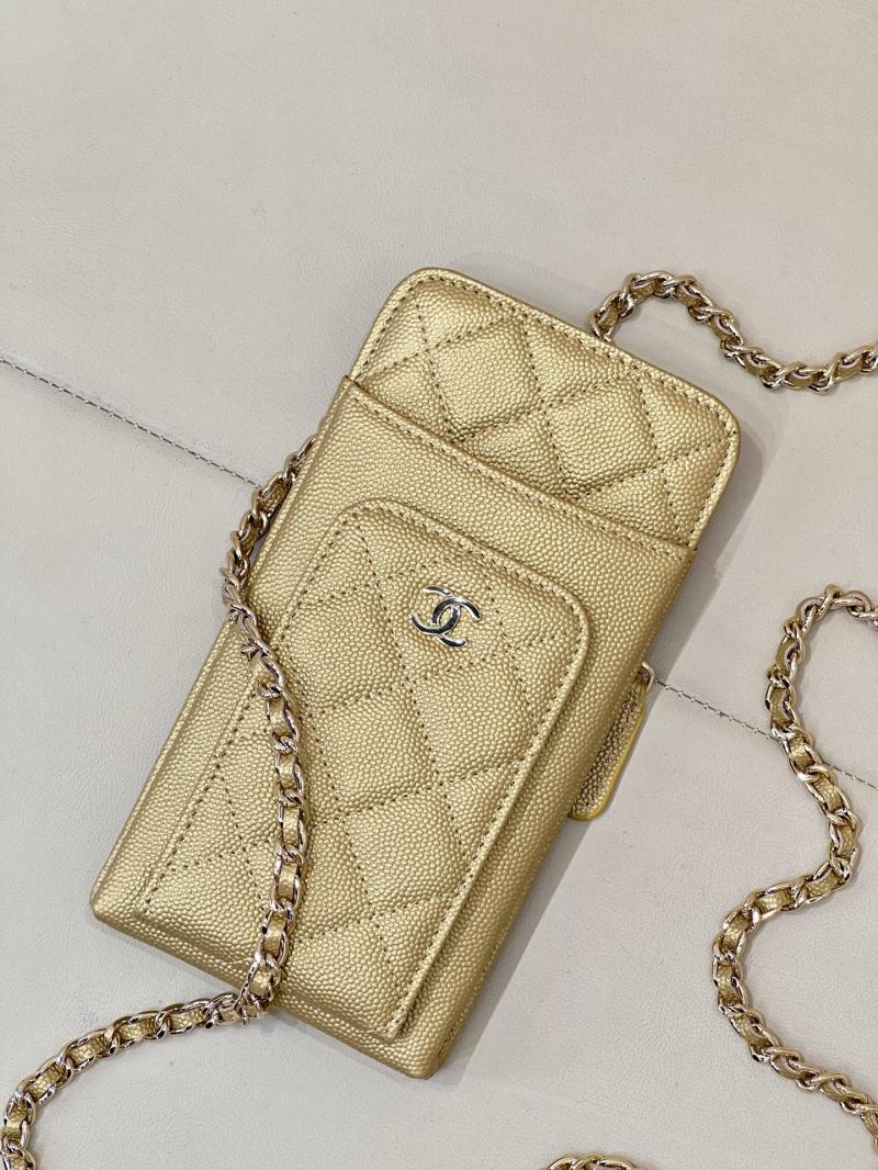 Chanel Phone Bag Gold AP0990