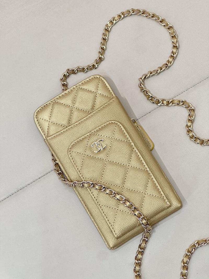 Chanel Phone Bag Gold AP0990