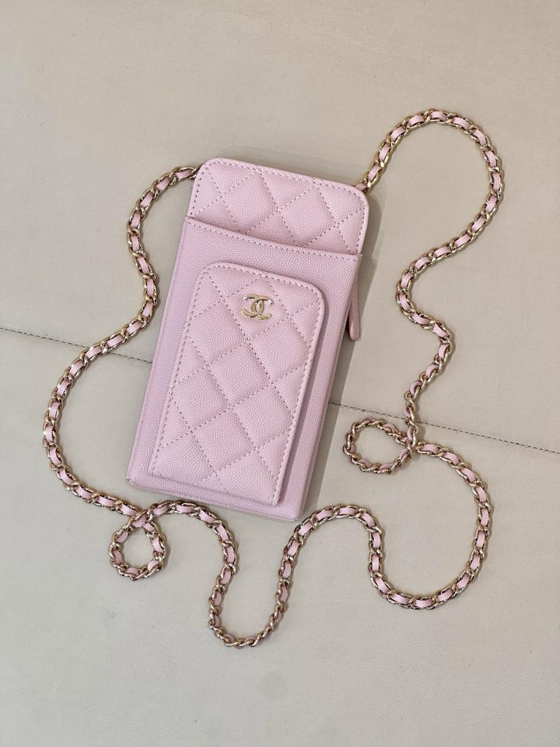 Chanel Phone Bag Pink AP0990