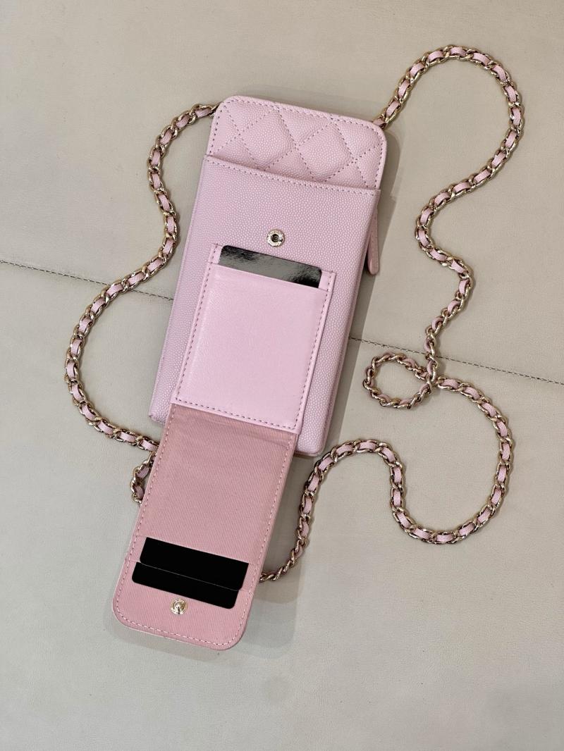 Chanel Phone Bag Pink AP0990