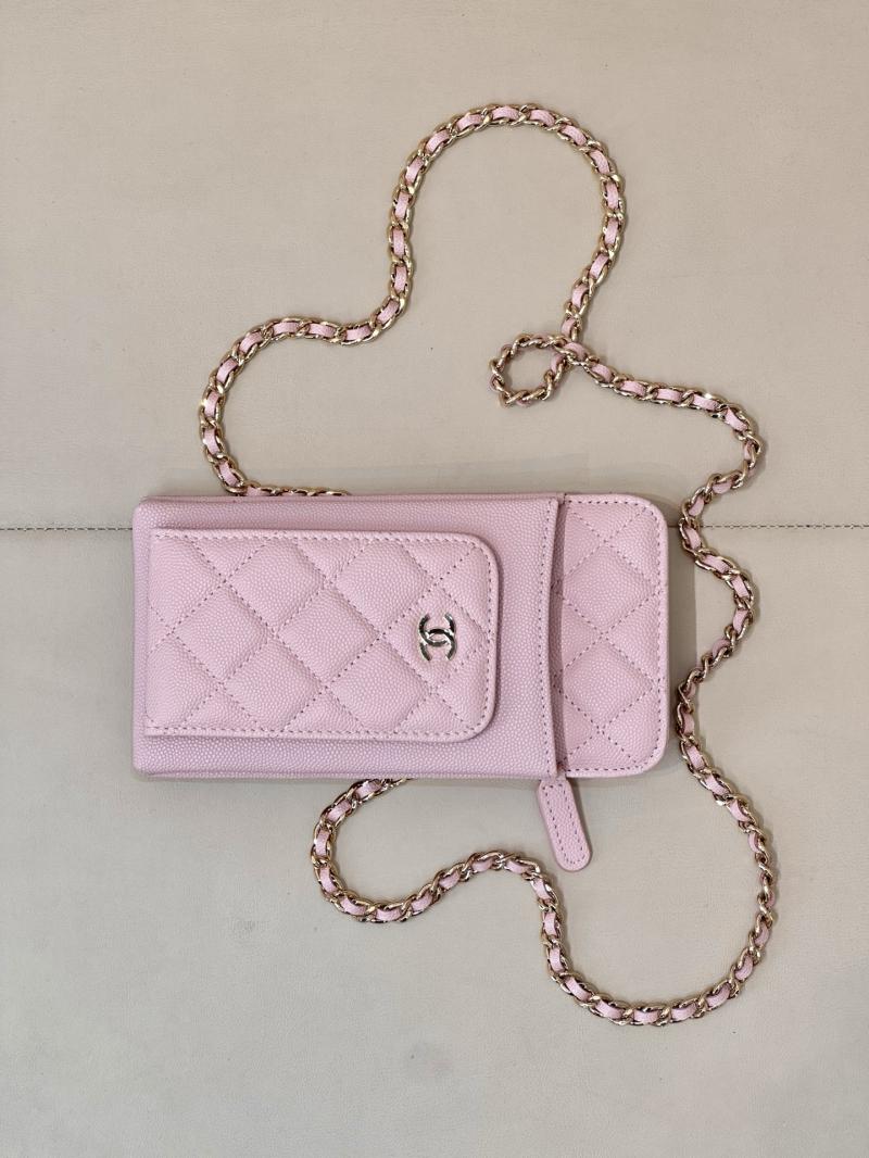 Chanel Phone Bag Pink AP0990