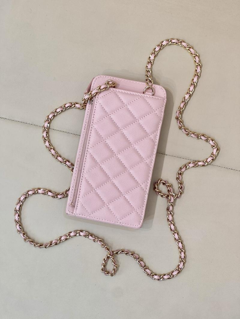 Chanel Phone Bag Pink AP0990