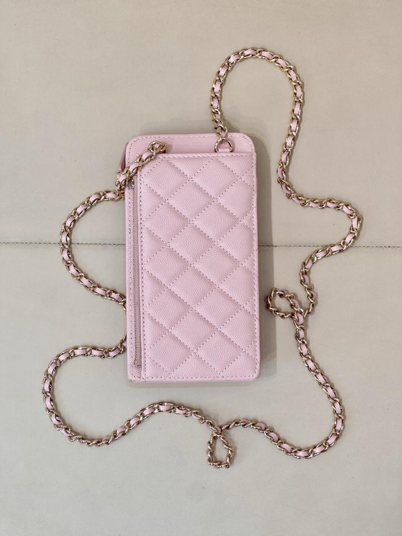 Chanel Phone Bag Pink AP0990