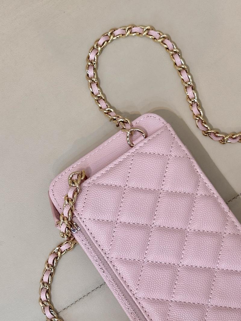 Chanel Phone Bag Pink AP0990