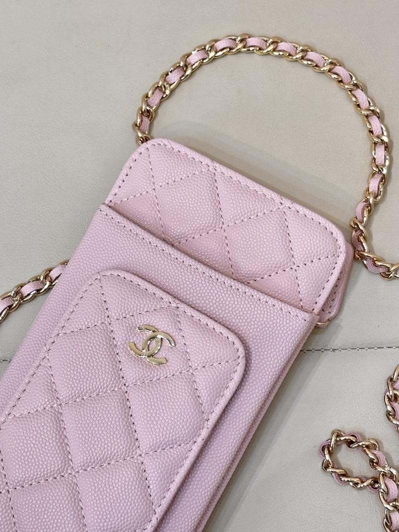 Chanel Phone Bag Pink AP0990