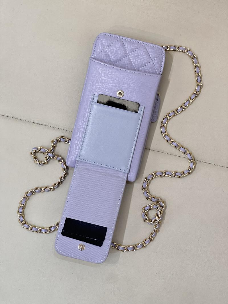 Chanel Phone Bag Purple AP0990