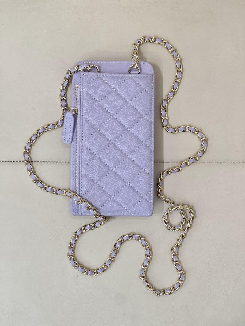 Chanel Phone Bag Purple AP0990