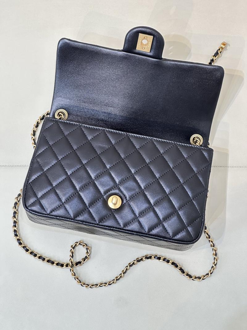 Chanel Small Flap Bag Black AS5756