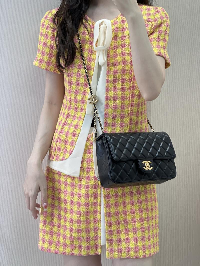 Chanel Small Flap Bag Black AS5756
