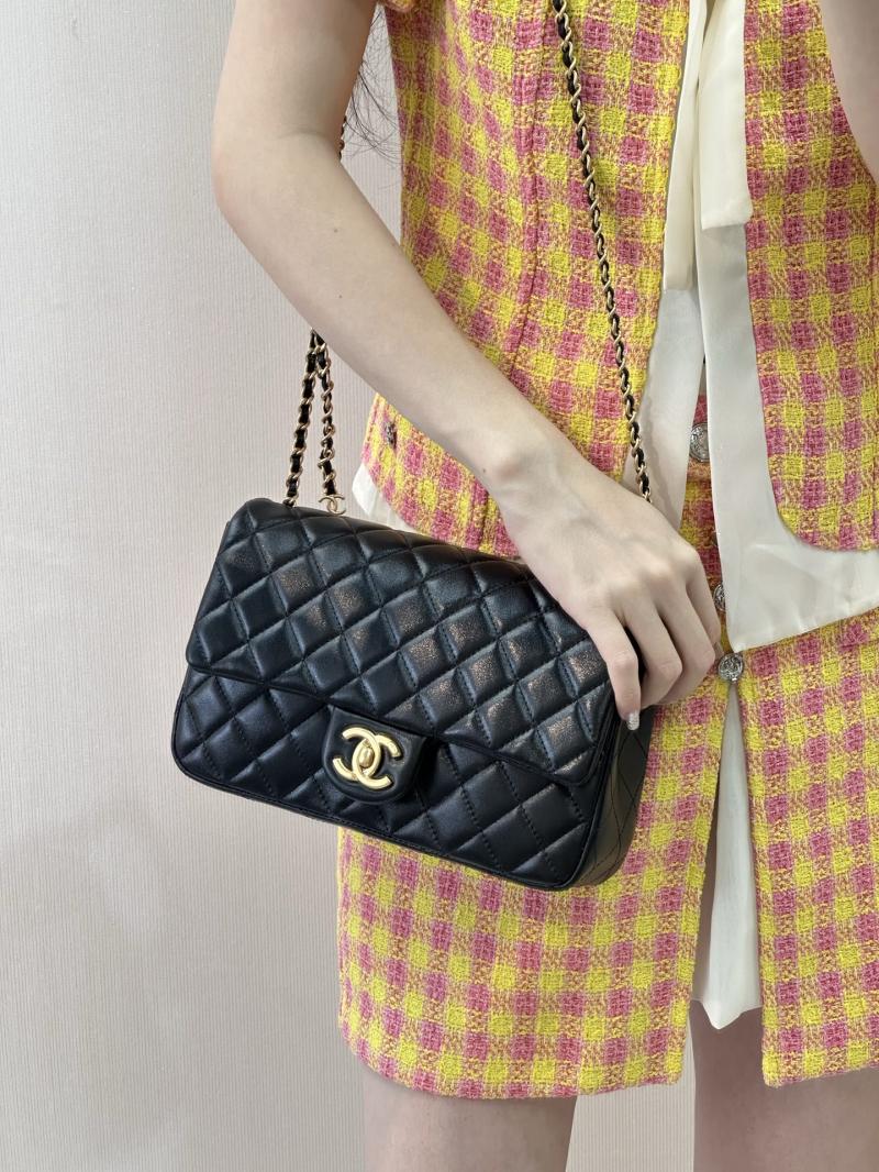 Chanel Small Flap Bag Black AS5756