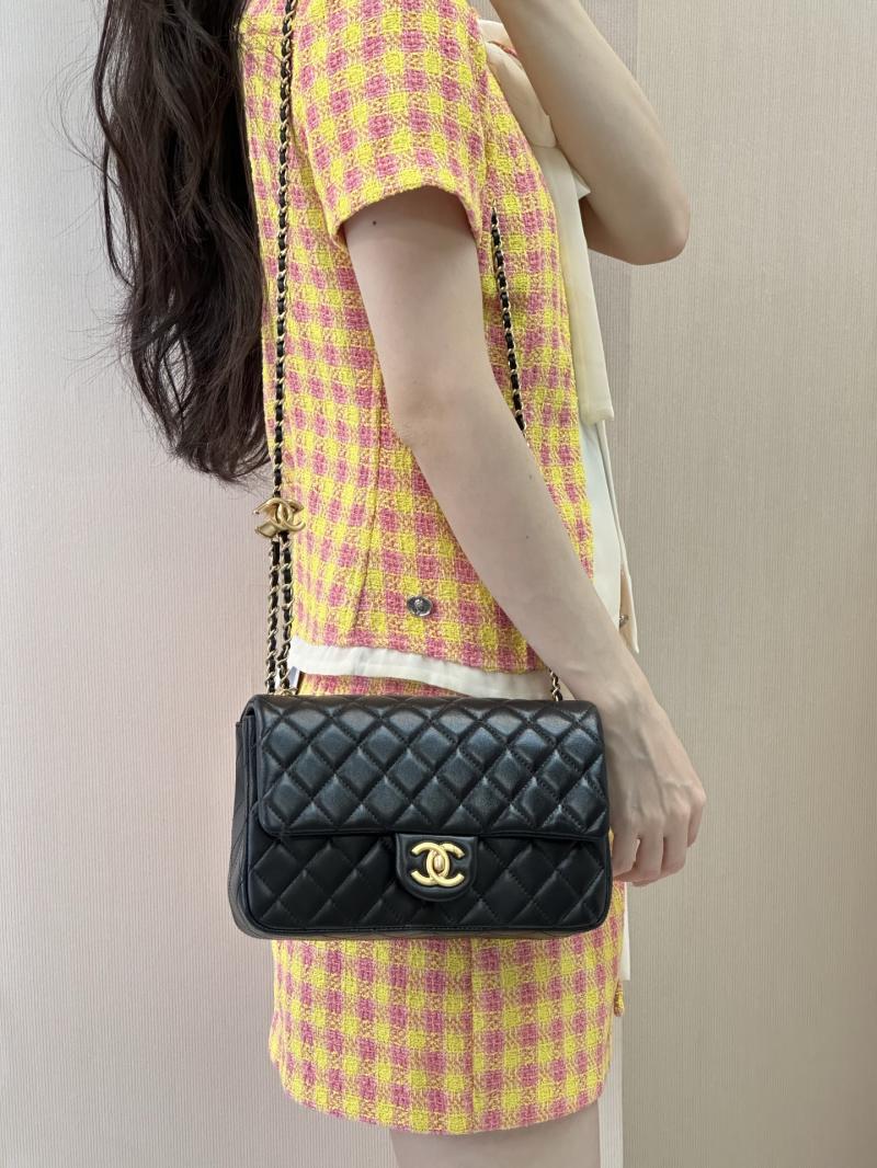 Chanel Small Flap Bag Black AS5756