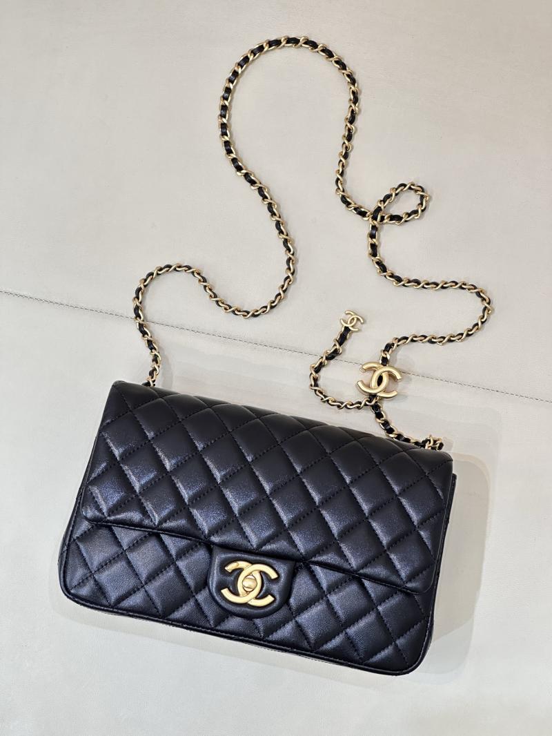 Chanel Small Flap Bag Black AS5756