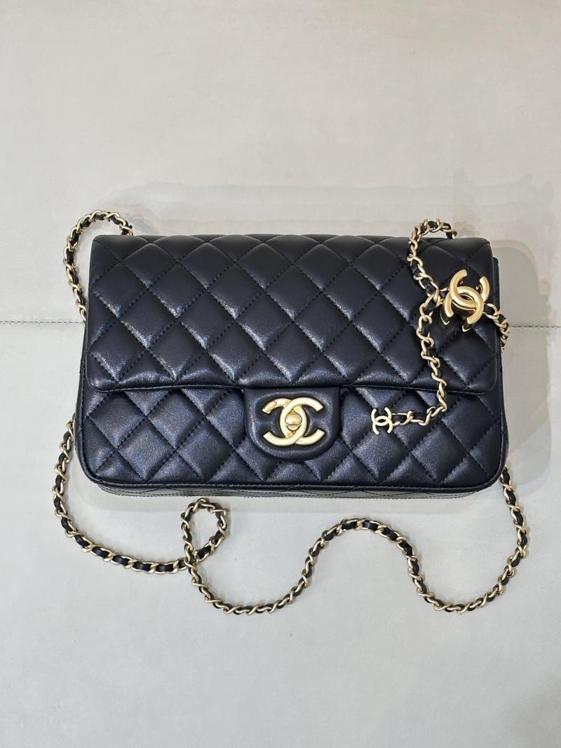 Chanel Small Flap Bag Black AS5756
