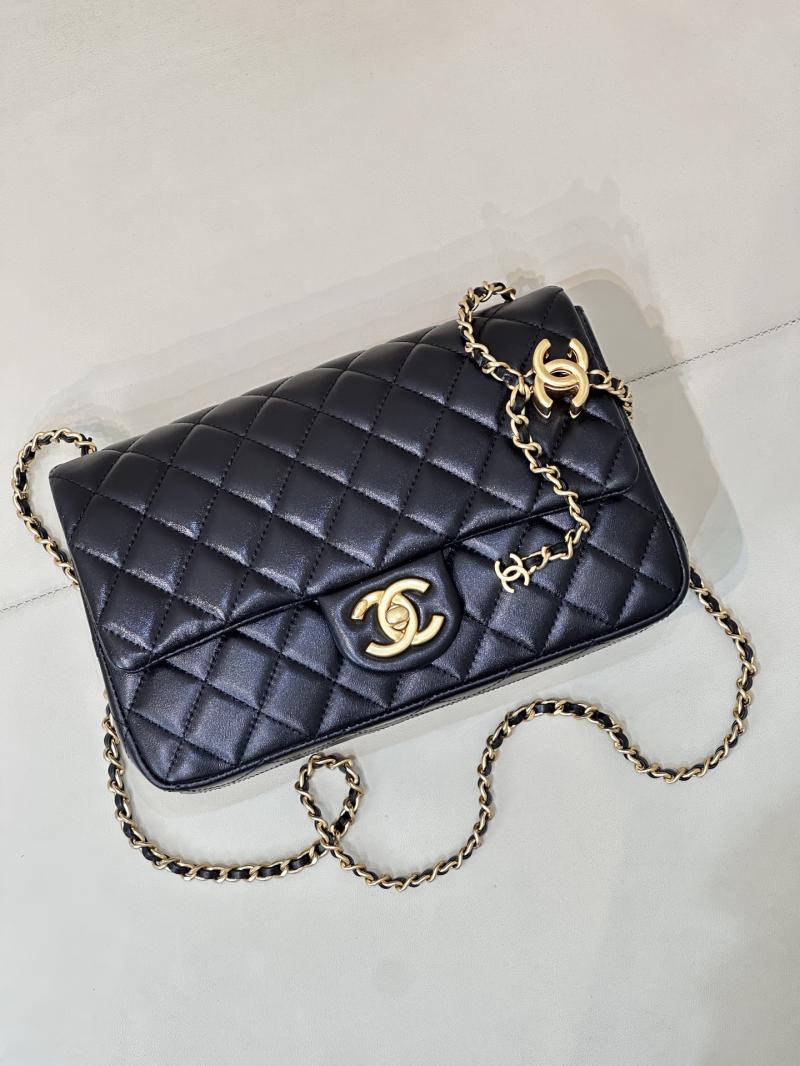 Chanel Small Flap Bag Black AS5756
