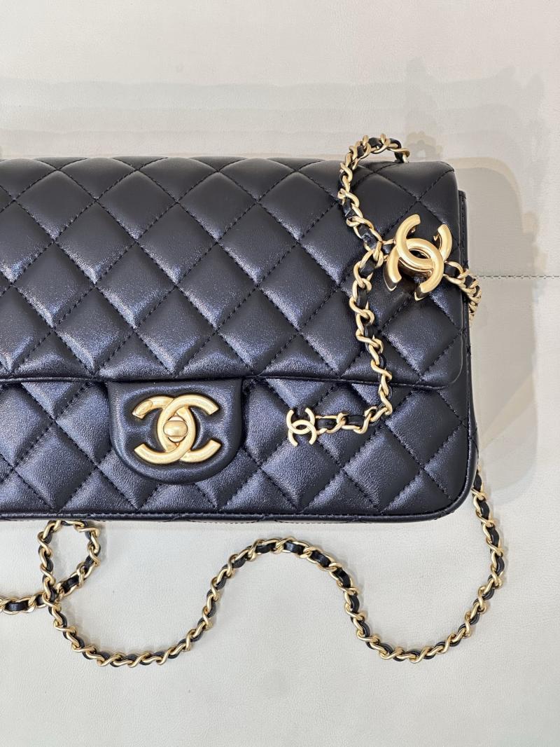 Chanel Small Flap Bag Black AS5756