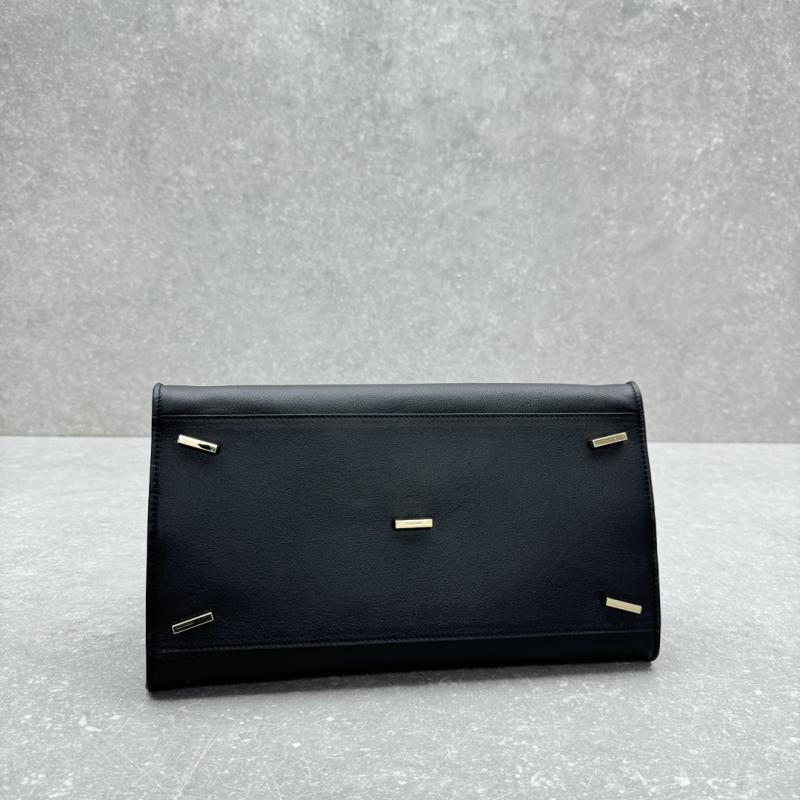 Ferragamo Hug bicolor Medium handbag Black 215608
