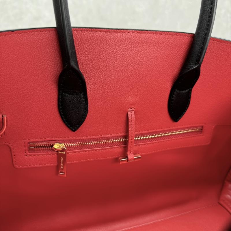 Ferragamo Hug bicolor Medium handbag Black 215608