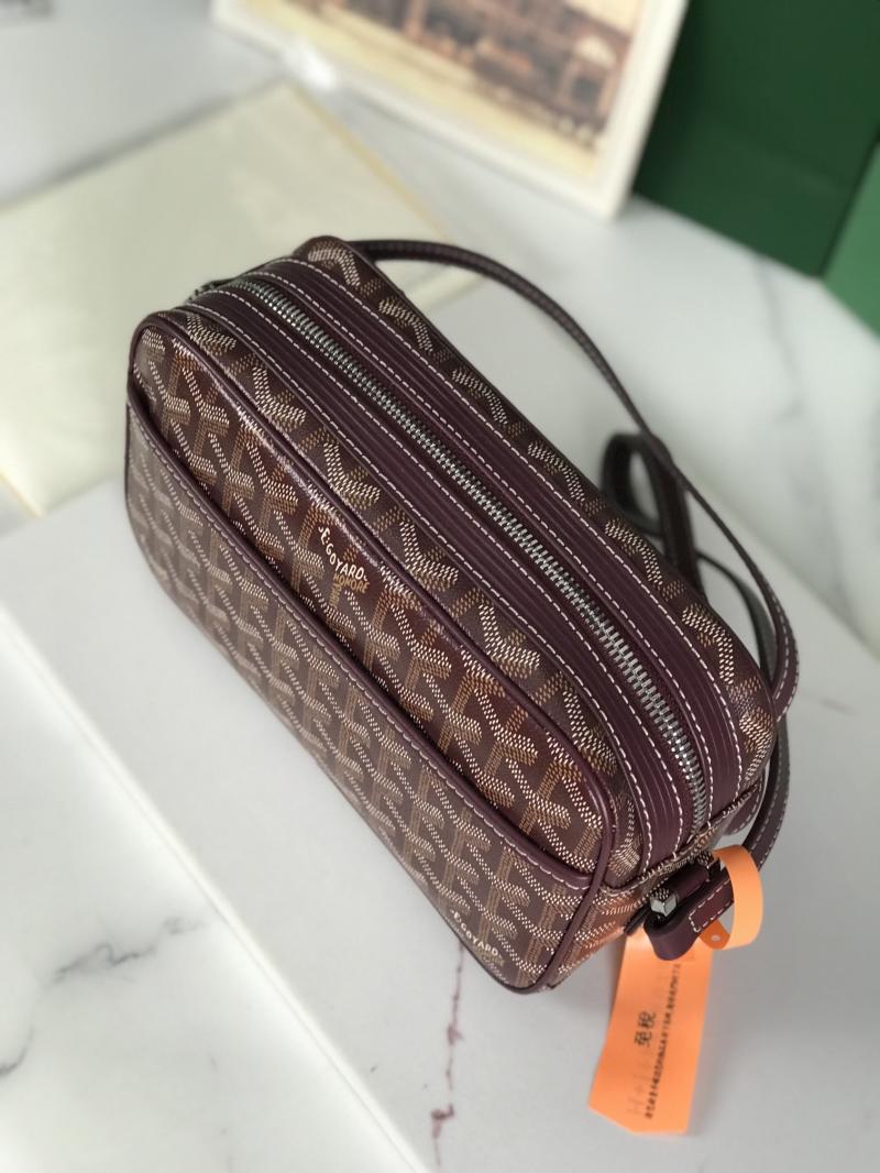 Goyard Camera Bag Burgundy G020189