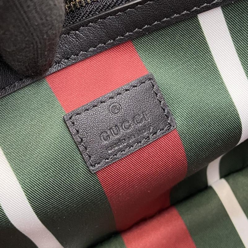 Gucci GG Emblem medium bucket bag Black 815103