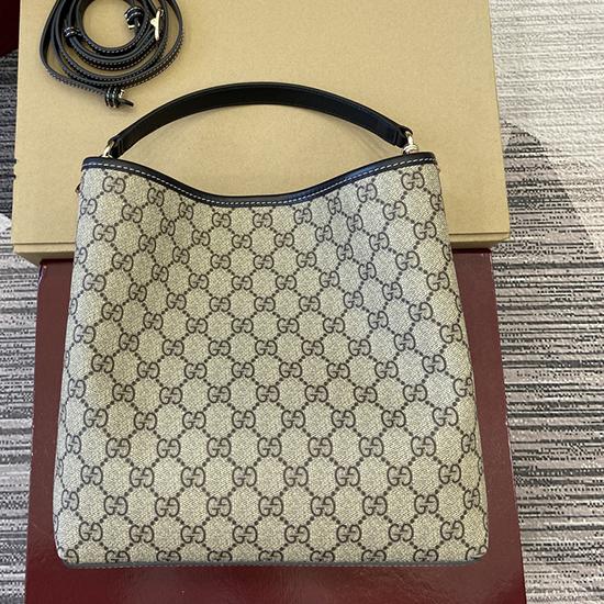 Gucci GG Emblem medium bucket bag Black 815103