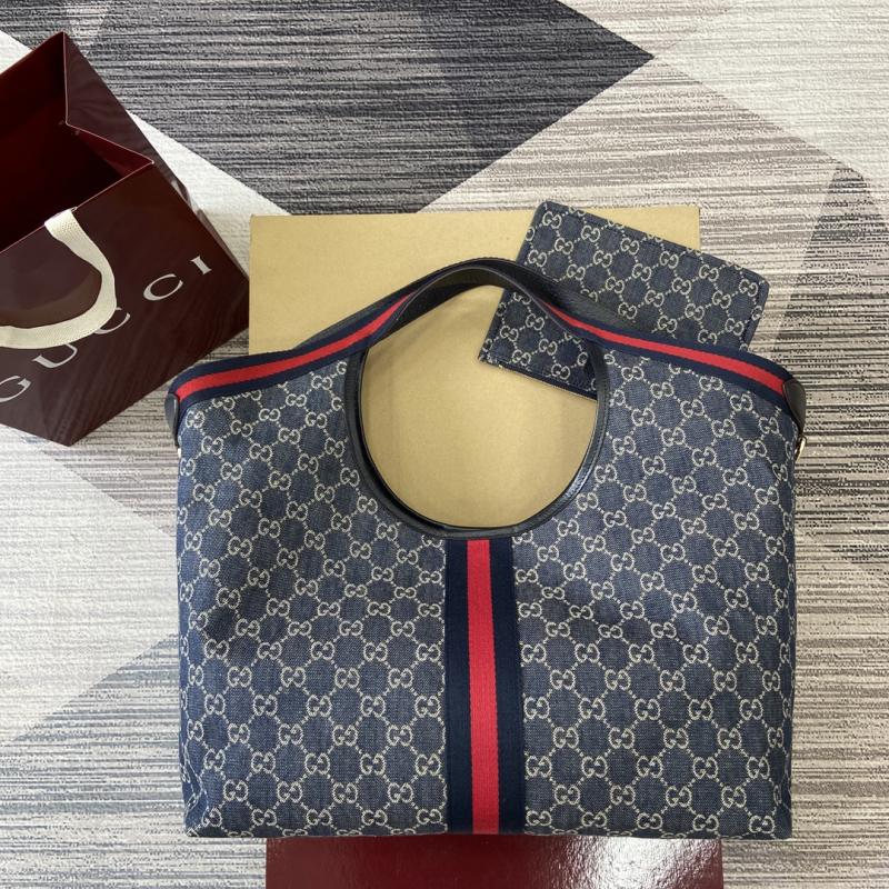 Gucci Giglio large tote bag Navy 853971