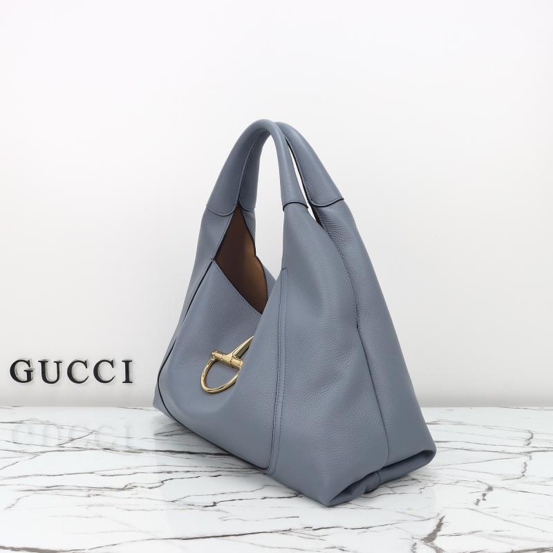 Gucci Softbit maxi shoulder bag Dusty Blue ‎837466
