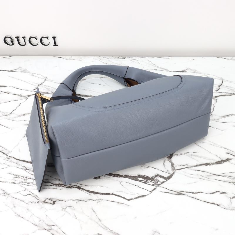 Gucci Softbit maxi shoulder bag Dusty Blue ‎837466