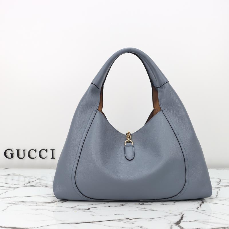 Gucci Softbit maxi shoulder bag Dusty Blue ‎837466