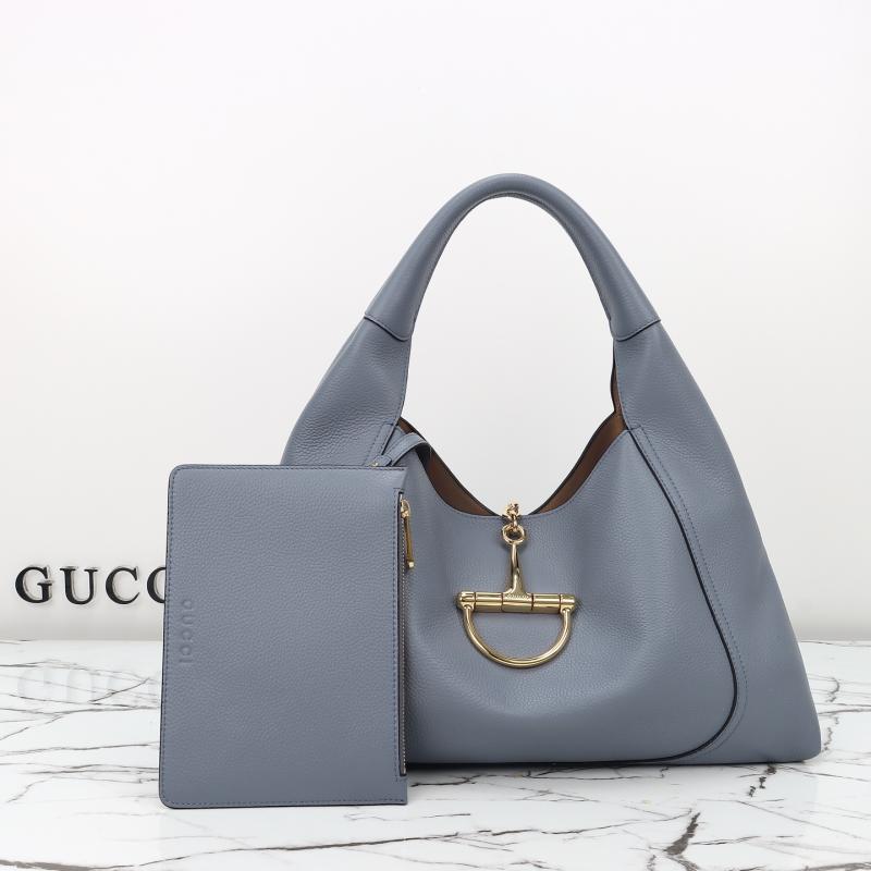 Gucci Softbit maxi shoulder bag Dusty Blue ‎837466