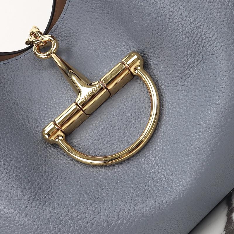 Gucci Softbit maxi shoulder bag Dusty Blue ‎837466